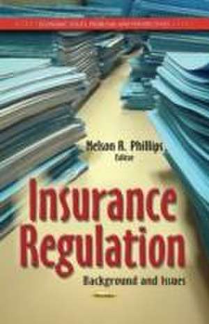 Insurance Regulation de Nelson R. Phillips