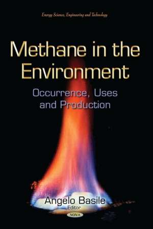 Methane in the Environment de Angelo Basile