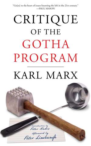 Critique of the Gotha Program de Karl Marx