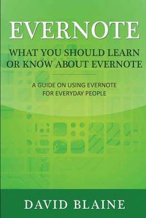 Evernote de David Blaine