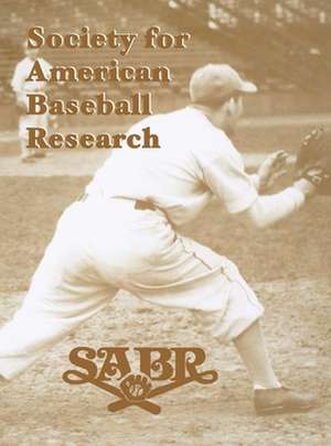 Society of American Baseball Research de Turner Publishing