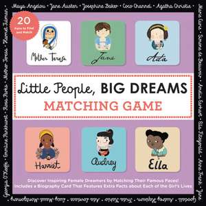 Little People, BIG DREAMS Matching Game de Isabel Sanchez Vegara