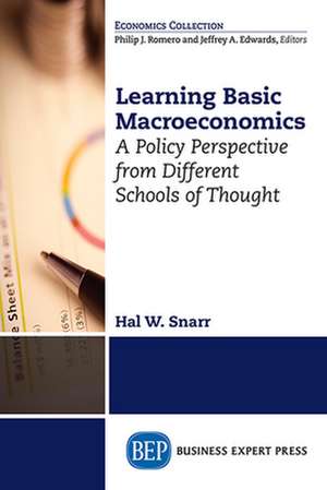 Learning Basic Macroeconomics de Hal W. Snarr