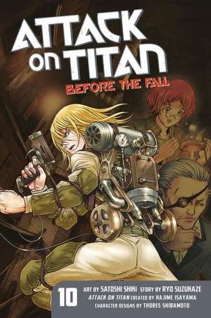 Attack On Titan: Before The Fall 10 de Satoshi Shiki