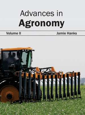 Advances in Agronomy de Jamie Hanks