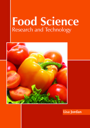 Food Science de Lisa Jordan