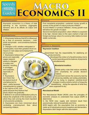 Macro Economics II (Speedy Study Guides de Speedy Publishing Llc