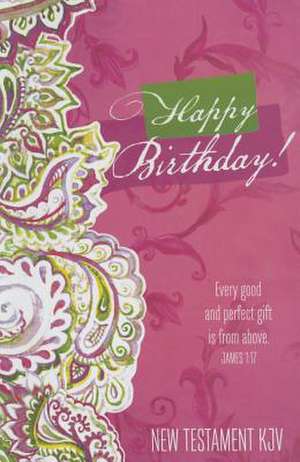 Gift New Testament-KJV-Birthday de Ellie Claire Gift & Paper Corp