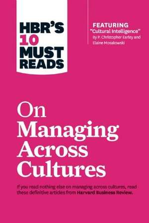 HBRS 10 MUST READS ON MANAGING de Jeanne Brett