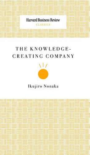 The Knowledge-Creating Company