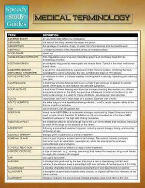 Medical Terminology (Speedy Study Guide) de Speedy Publishing LLC