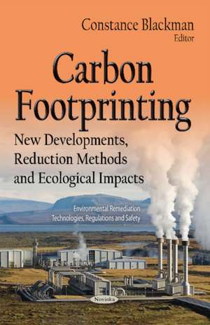 Carbon Footprinting de Constance Blackman