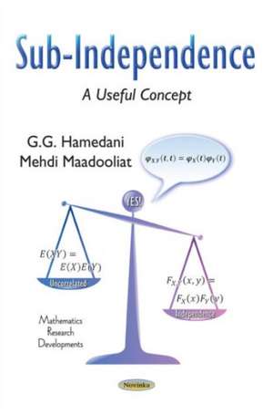 Sub-Independence de G. G. Hamedani