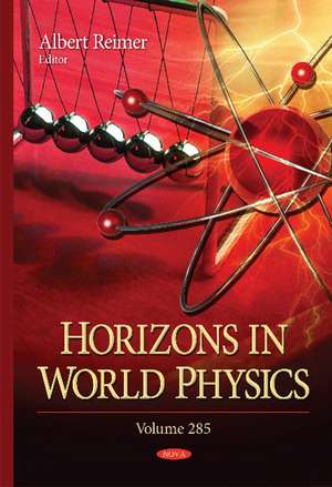 Horizons in World Physics