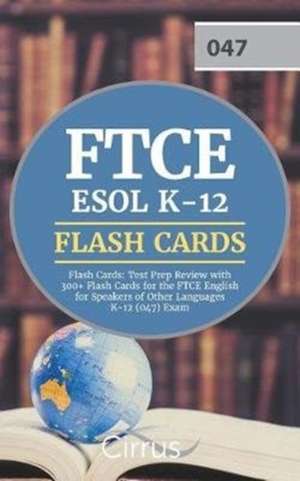 FTCE ESOL K-12 Flash Cards de Ftce Esol Exam Prep Team