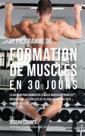 FRE-PROGRAMME DE FORMATION DE de Joseph Correa