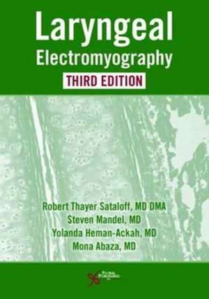 Laryngeal Electromyography de Robert T. Sataloff