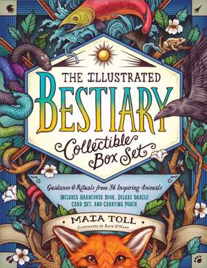 The Illustrated Bestiary Collectible Box Set de Maia Toll