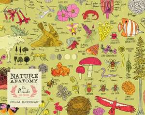 Nature Anatomy: The Puzzle (500 Pieces) de Julia Rothman