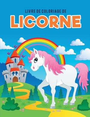 Livre de coloriage de licorne de Coloring Pages for Kids