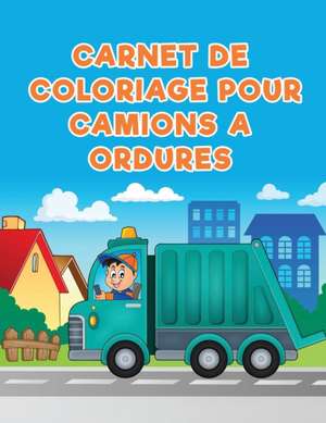 Carnet de coloriage pour camions a ordures de Coloring Pages for Kids