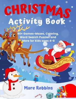 Christmas Activity Book de Mare Robbins