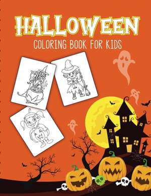 Halloween Coloring Book For Kids de Alice Devon