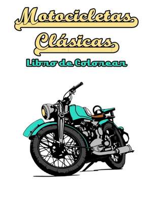 Motocicletas Clásicas Libro de Colorear de Osam Colors