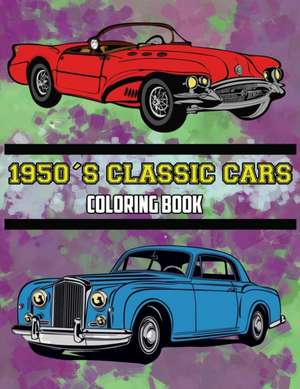 1950's Classic Cars Coloring Book de Osam Colors