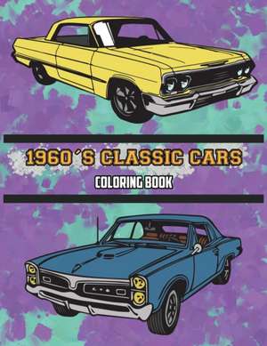 1960's Classic Cars Coloring Book de Osam Colors