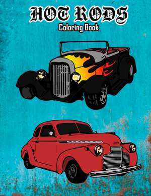 Hot Rods Coloring Book de Osam Colors