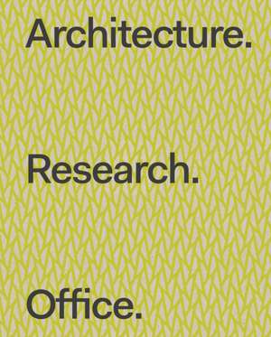 Architecture. Research. Office. de Stephen Cassell