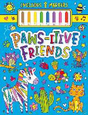 Paws-Itive Friends Coloring Kit de Kidsbooks Publishing