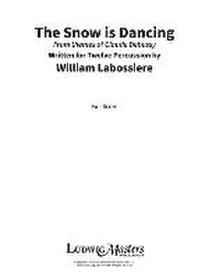 The Snow Is Dancing -- From Themes of Debussy: Conductor Score de William Labossiere