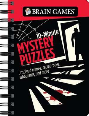 Brain Games - To Go - 10-Minute Mystery Puzzles de Publications International Ltd