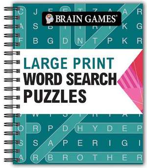 Brain Games - Large Print Word Search (Arrow) de Publications International Ltd