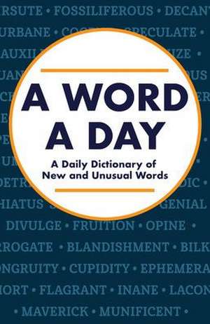 A Word a Day de Publications International Ltd