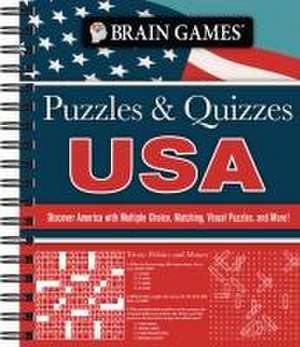 Brain Games - Puzzles & Quizzes - USA de Publications International Ltd