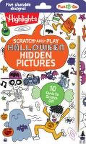 Scratch-And-Play Halloween Hidden Pictures