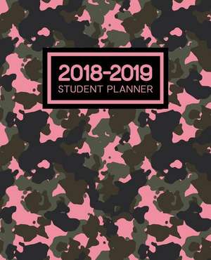 2018-2019 Student Planner: August 2018 to July 2019: 19x23cm (7.5x9.25 de Honey Badger Coloring