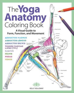 Yoga Coloring Book de K Solloway