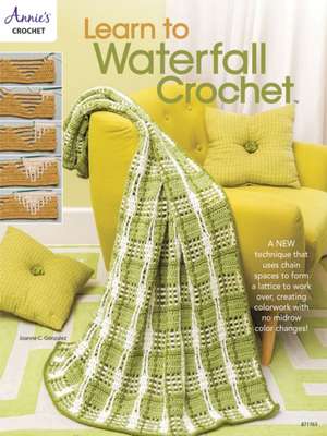 Learn to Waterfall Crochet de Joanne C. Gonzalez