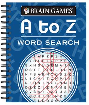 Brain Games - A to Z Word Search de Publications International Ltd