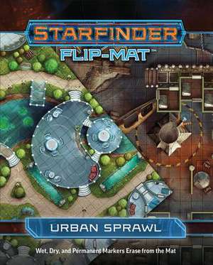 Starfinder Flip-Mat: Urban Sprawl de Paizo Publishing