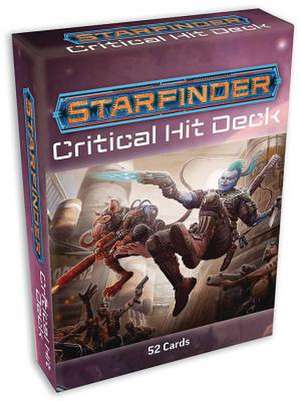 Starfinder Critical Hit Deck de Paizo Publishing