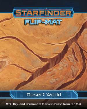 Starfinder Flip-Mat: Desert World de Damien Mammoliti