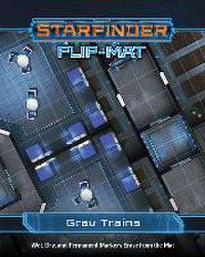 Starfinder Flip-Mat: Grav Trains de Damien Mammoliti