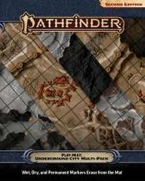 Pathfinder Flip-Mat: Underground City Multi-Pack de Jason Engle