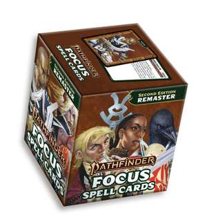 Pathfinder Focus Spell Cards (Remastered) (P2) de Paizo Publishing