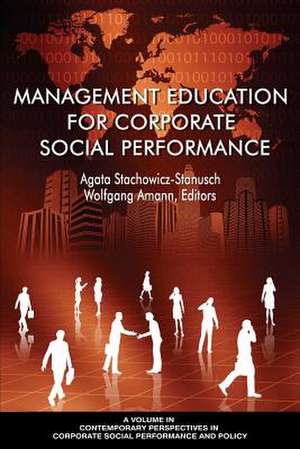 Management Education for Corporate Social Performance de Wolfgang Amann